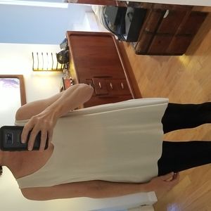 Eileen Fisher 100% silk asymmetrical tunic